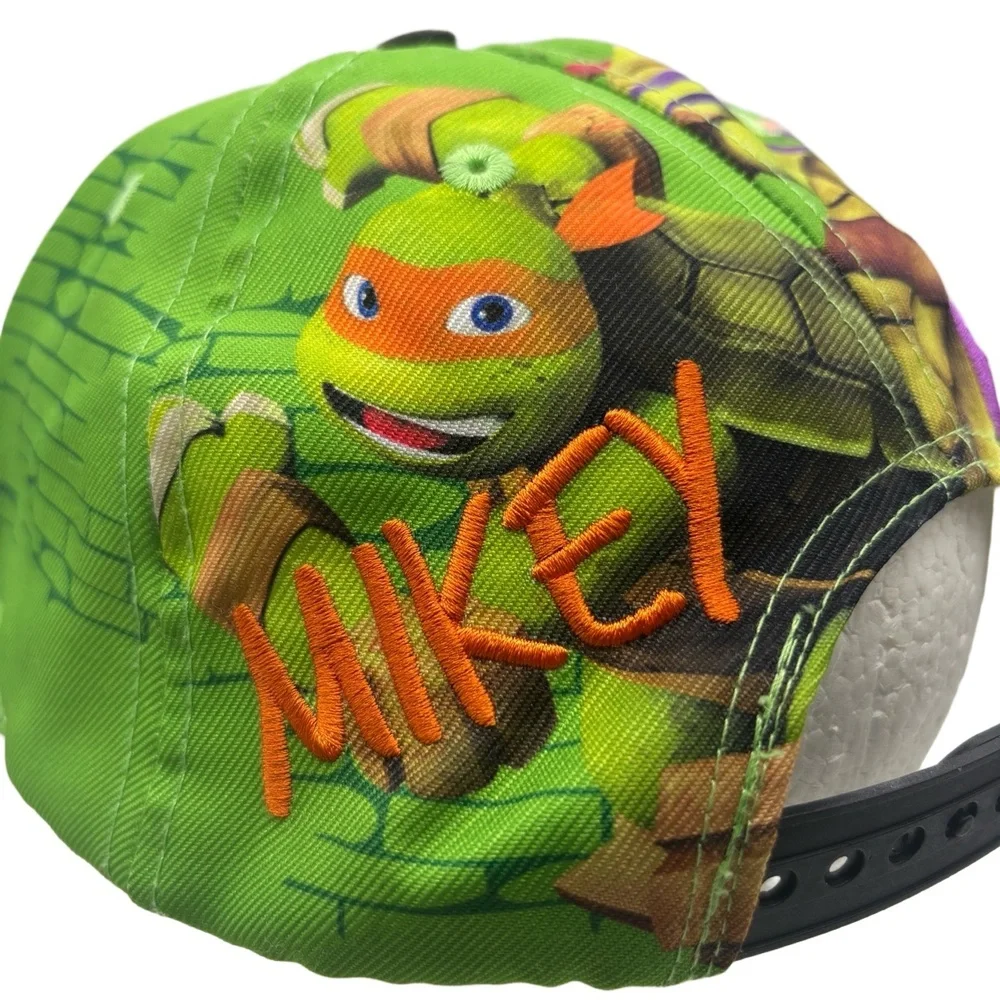Nickelodeon Teenage Mutant Ninja Turtles LEO & RAPH Kids Hat Cap Green 2016